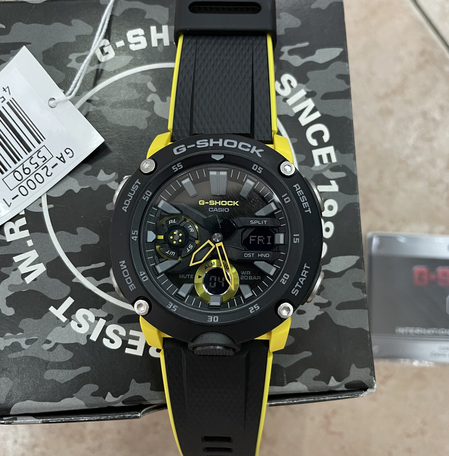 Casio G-shock ga-2000s