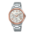 Casio Sheen SHE-3516SG-7AUEF е дамски часовник от серията Sheen на Casio, който предлага стилен и елегантен дизайн, с акцент върху модната и женствена визия. Ето някои от характеристиките и особеностите на този конкретен модел: