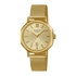 Casio Sheen SHE-4554GM-9AUEF дамски часовник бял циферблат златиста каишка
