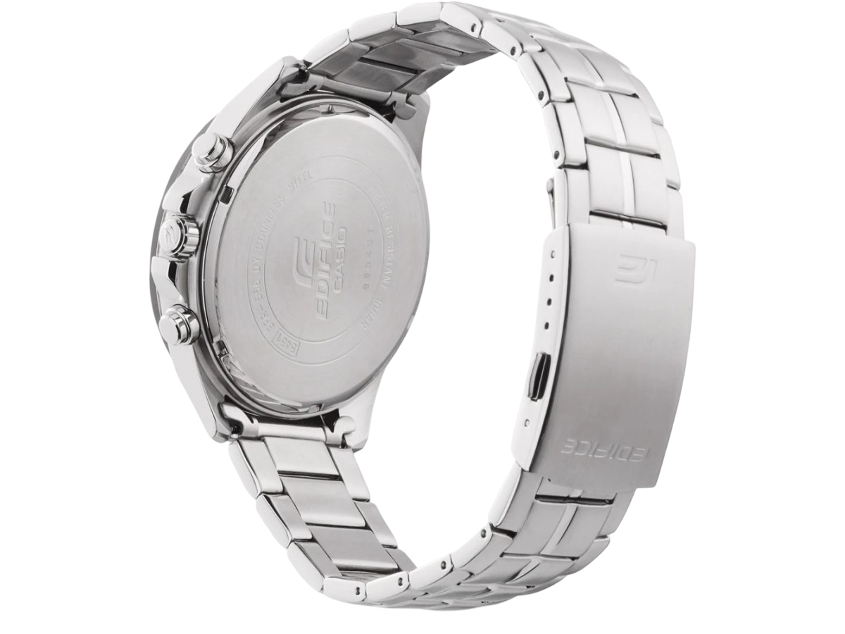 Casio Edifice EFR-556DB-2AVUEF страничен изглед - стоманена каса 47мм с хронограф
