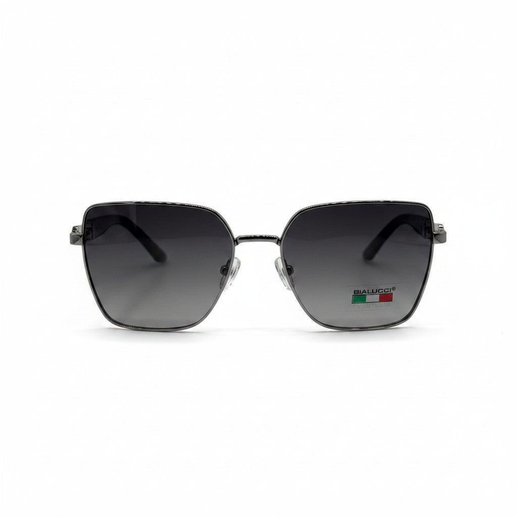 Bialucci BL6149P C64 дамски слънчеви очила сив сребрист поляризирани UV400 | morismag.bg