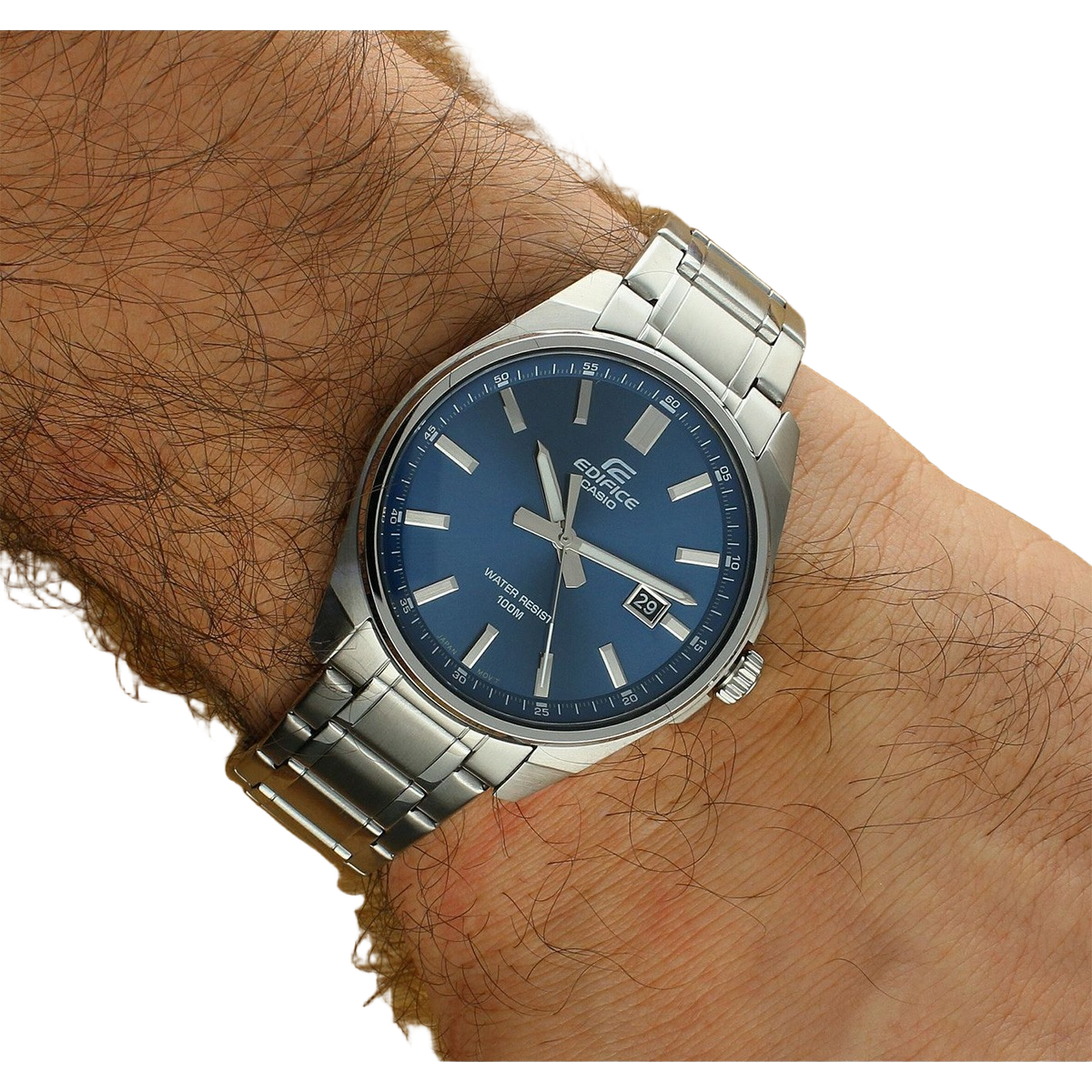 Casio Edifice EFV-150D-2AVUEF стоманена каишка страничен изглед