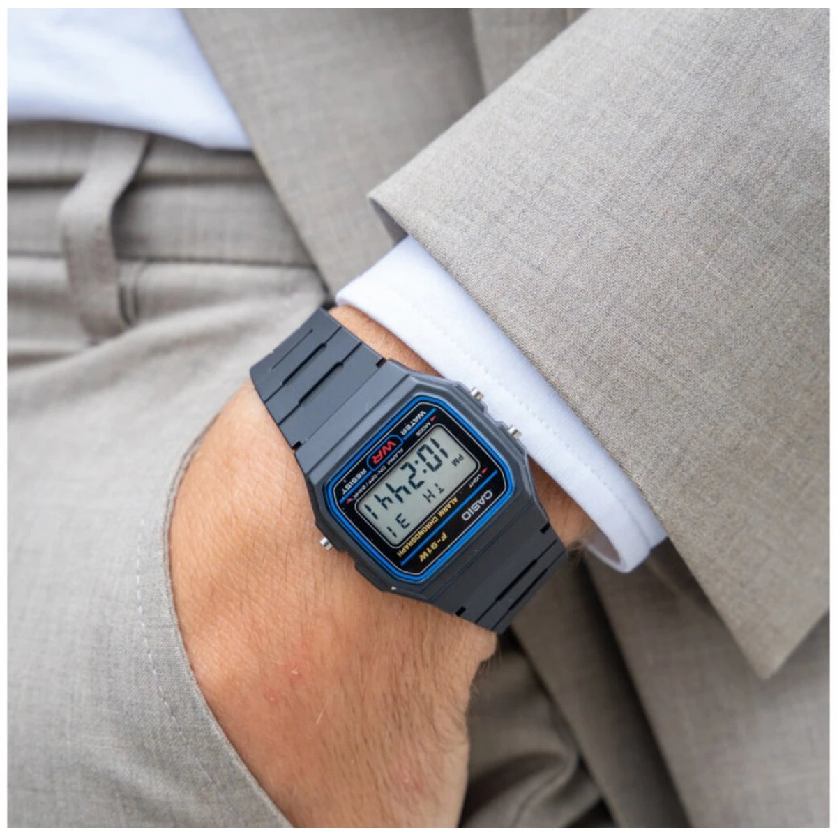 Casio F-91W-1YEG часовник на ръка MorisMag