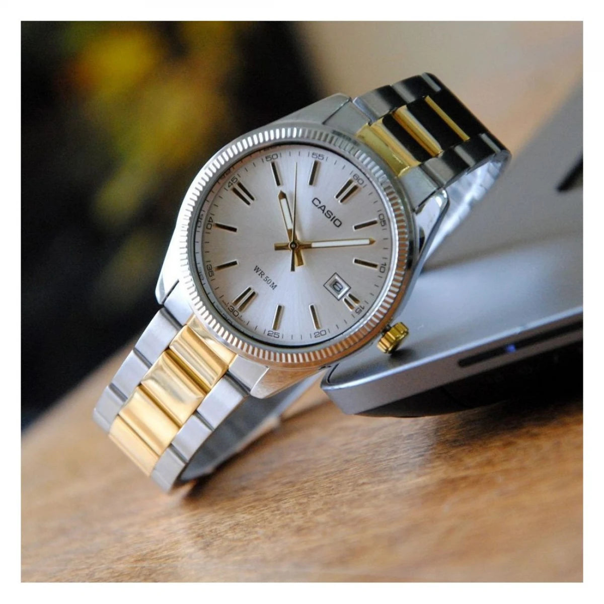 Casio MTP-1302PSG-7AVEF часовник lifestyle детайл MorisMag