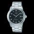 Casio MTP-1221A-1AVEG мъжки часовник черен циферблат стомана MorisMag