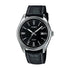 Casio MTP-1302PL-1AVEF мъжки часовник черен циферблат кожена каишка MorisMag