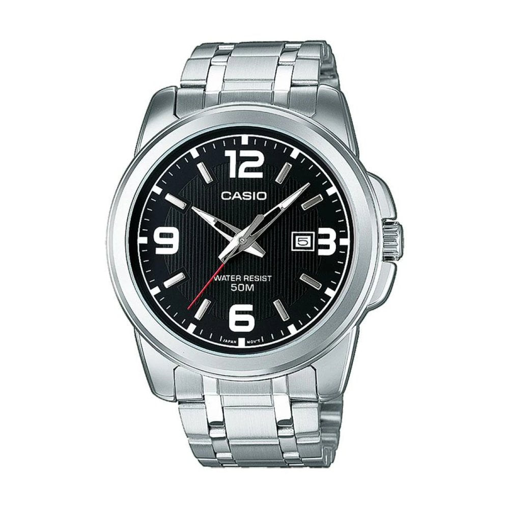 Casio MTP-1314PD-1AVEF мъжки аналогов часовник черен циферблат MorisMag