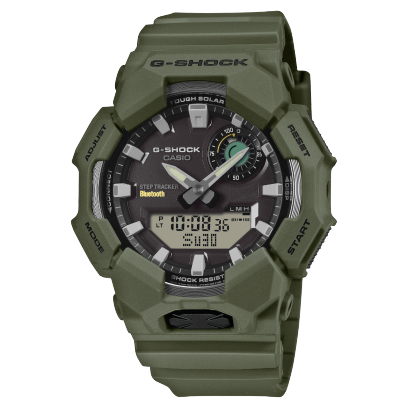 Casio G-Shock GA-B010-3AER зелен соларен Bluetooth мъжки часовник с крачкомер