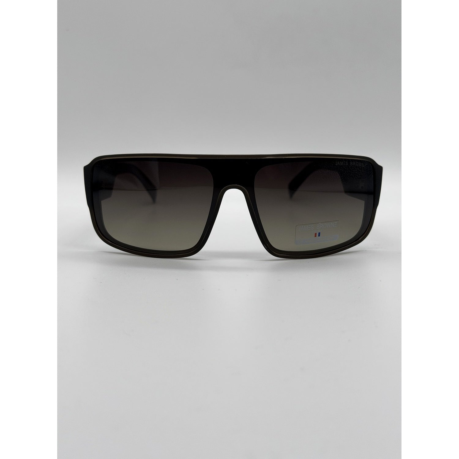 James Browne JB 406 кафяви мъжки слънчеви очила поляризирани UV400 отпред
