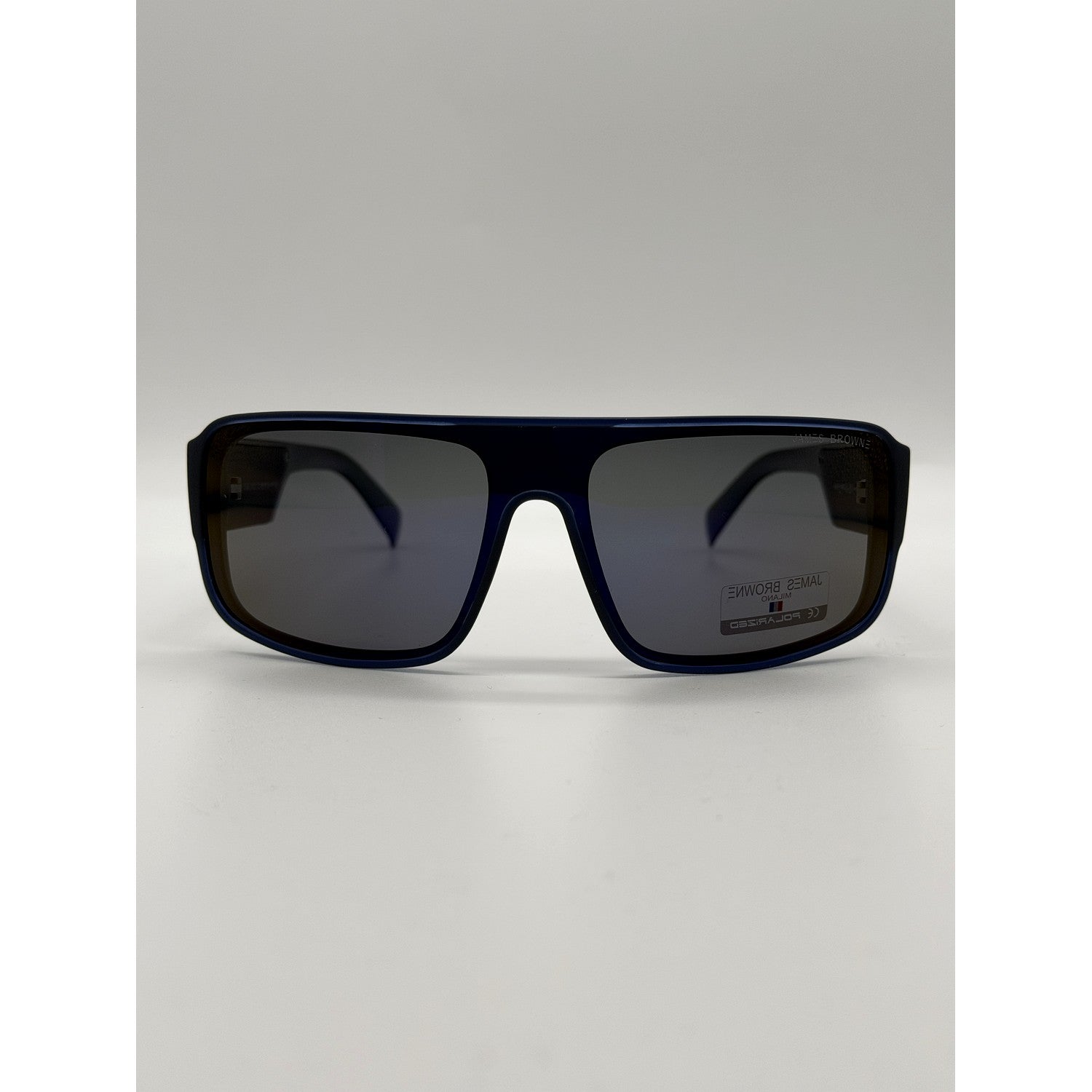 James Browne JB 406 сини мъжки слънчеви очила поляризирани UV400 отпред