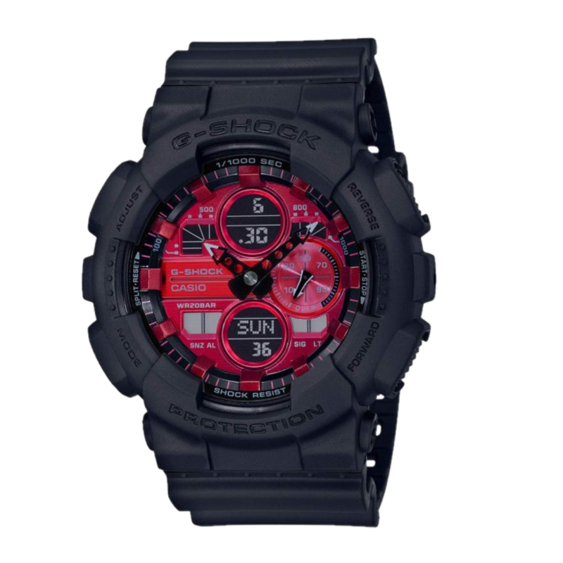 Мъжки часовник Casio g-shock ga-140ar-1a- | MorisMag