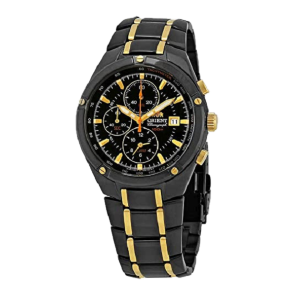 Orient FTD0P006B0 елегантен мъжки часовник страничен изглед MorisMag